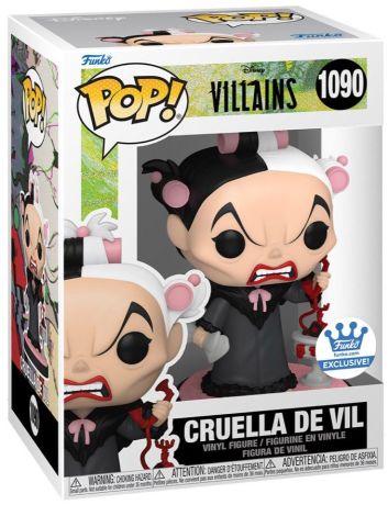 Figurine Funko Pop Disney Villains #1090 Cruella d'Enfer