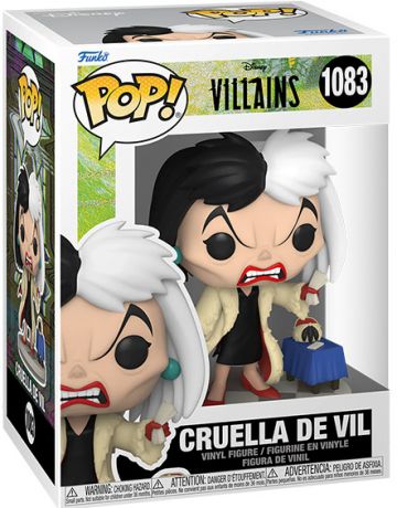 Figurine Funko Pop Disney Villains #1083 Cruella d'Enfer