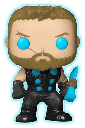 Figurine Funko Pop Avengers : Infinity War [Marvel] #286 Thor - Brille dans le Noir