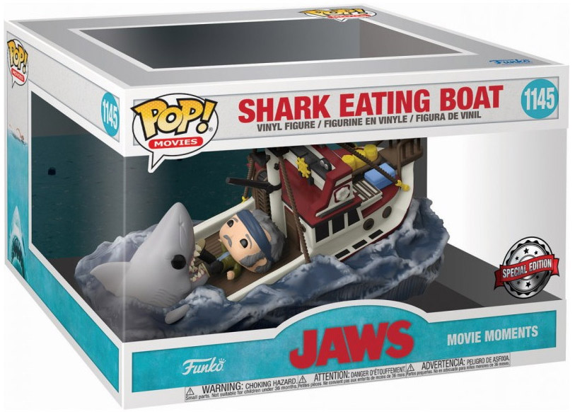 Pop! Quint - Les Dents De La Mer - 50e Anniversaire - Funko - Figurine Collector N°1755