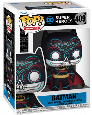 Figurine Funko Pop DC Super-Héros #409 Batman - Dia De Los DC