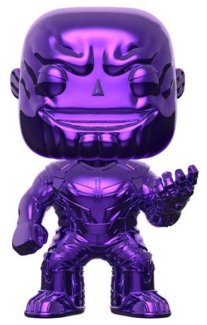 Figurine Funko Pop Avengers : Infinity War [Marvel] #289 Thanos - Chromé Violet