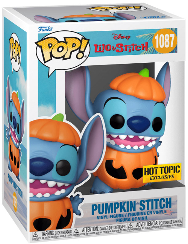 Figurine Pop Lilo et Stitch [Disney] #1087 pas cher : Citrouille Stitch