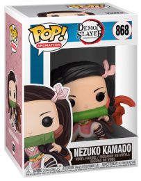 Figurine Pop Demon Slayer #883 pas cher : Mini Nezuko dans la boîte