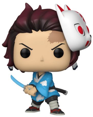 Figurine Funko Pop Demon Slayer #867  Tanjiro Kamado avec masque