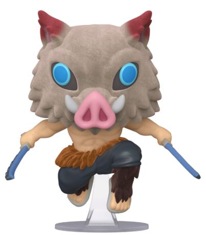 Figurine Funko Pop Demon Slayer #875 Inosuke Hashibira - Flocked 