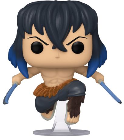 Figurine Funko Pop Demon Slayer #875 Inosuke Hashibira [Chase] - Flocked