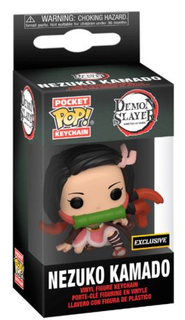 Figurine Funko Pop Demon Slayer Nezuko Kamado - Porte clés