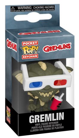 Figurine Funko Pop Gremlins Gremlin avec lunettes 3D - Porte clés