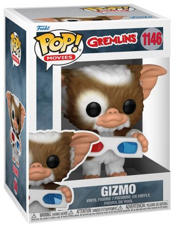 Figurine Funko Pop Gremlins #1146 Gizmo avec lunettes 3D