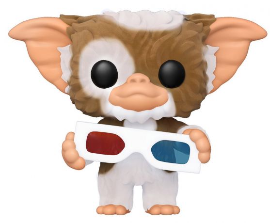 Figurine Funko Pop Gremlins #1146 Gizmo avec lunettes 3D - Flocked