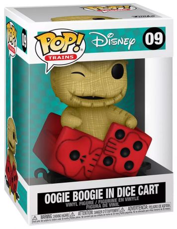 Figurine Funko Pop L'étrange Noël de M. Jack [Disney] #09 Oogie dans le panier de dés