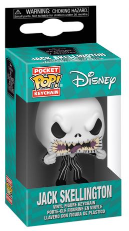 Figurine Funko Pop L'étrange Noël de M. Jack [Disney] Jack visage effrayant - Porte clés