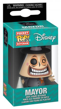 Figurine Funko Pop L'étrange Noël de M. Jack [Disney] Le Maire - Porte clés