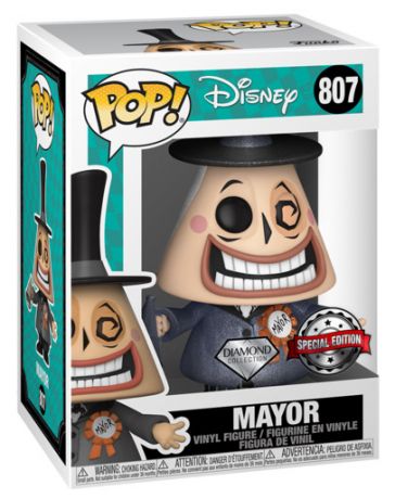 Figurine Funko Pop L'étrange Noël de M. Jack [Disney] #807 Maire - Diamant