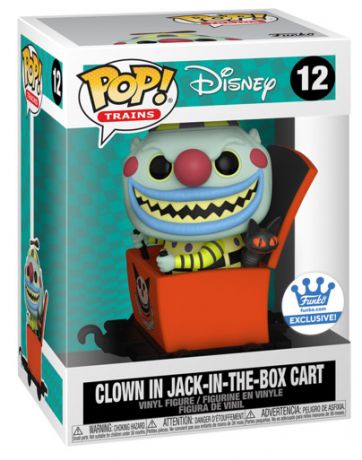 Figurine Funko Pop L'étrange Noël de M. Jack [Disney] #12 Clown in jack int the box Chariot