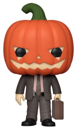 Figurine Funko Pop The Office #1171 Dwight tête de citrouille