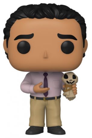 Figurine Funko Pop The Office #1173  Oscar avec poupée épouvantail