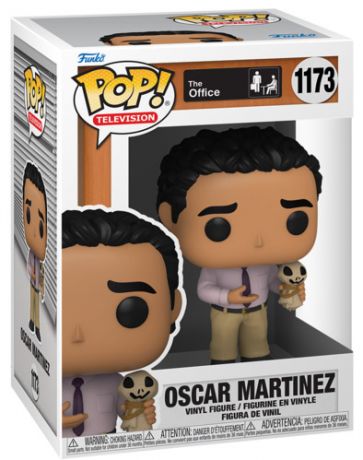 Figurine Funko Pop The Office #1173  Oscar avec poupée épouvantail