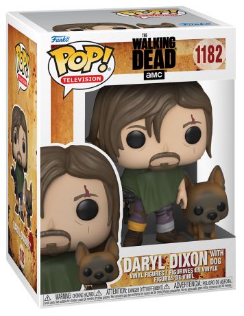 Figurine Funko Pop The Walking Dead #1182 Daryl avec chien
