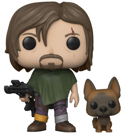 Figurine Funko Pop The Walking Dead #1182 Daryl avec chien