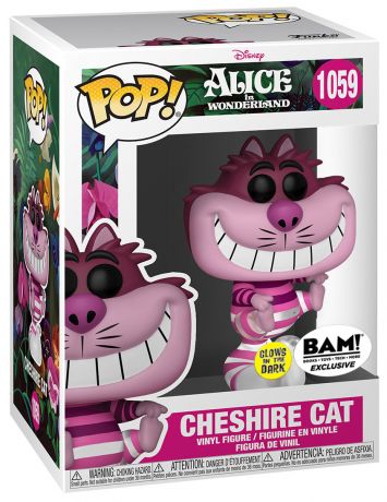 Figurine Funko Pop Alice au Pays des Merveilles [Disney] #1059 Chat du Cheshire - Glow in the Dark