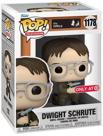 Figurine Funko Pop The Office #1178 Dwight avec chalumeau