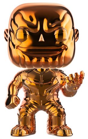 Figurine Funko Pop Avengers : Infinity War [Marvel] #289 Thanos - Chromé Orange