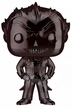 Figurine Funko Pop Batman Arkham Asylum #53 Le Joker chrome noir