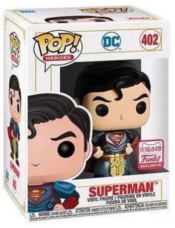 Figurine Funko Pop DC Comics #402 Superman Imperial Palace - Métallique 