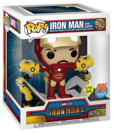Figurine Funko Pop Marvel Comics #905 Iron Man MKIV with Gantry Glow in the Dark