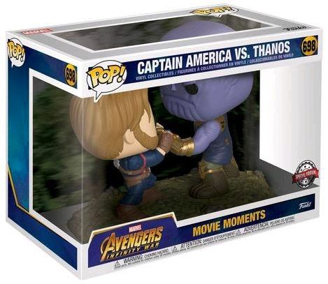 Figurine Funko Pop Avengers : Infinity War [Marvel] #698 Captain America contre Thanos