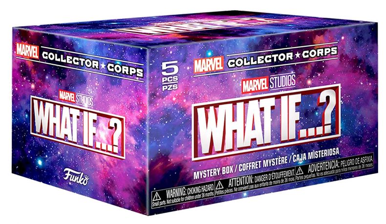 Figurine Funko Pop Marvel What If...? Marvel Collector Corps - Coffret Mystère