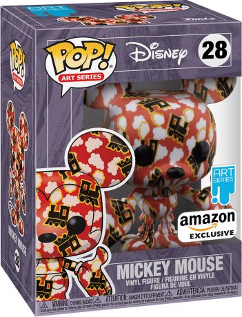 Figurine Funko Pop Mickey Mouse [Disney] #28 Mickey Mouse Art series