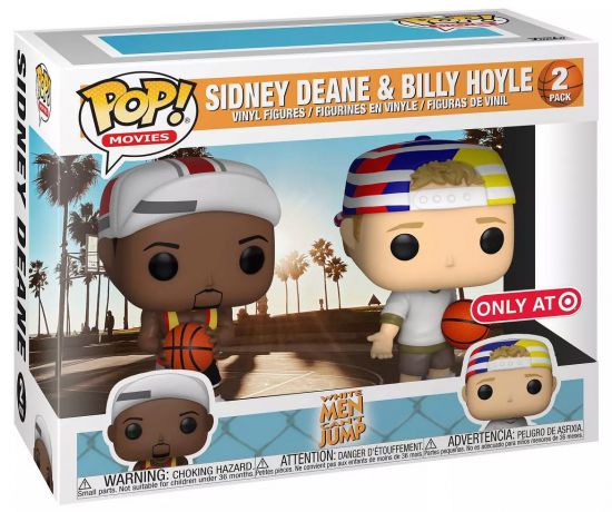 Figurine Funko Pop Les Blancs ne savent pas sauter Sidney Deane et Billy Hoyle Pack