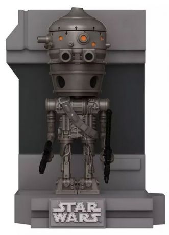 Figurine Funko Pop Star Wars 5 : L'Empire Contre-Attaque #438 Bounty Hunter Collection : IG-88 Métallique