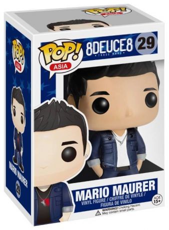 Figurine Funko Pop Célébrités #29 Mario Maurer t-shirt Blanc