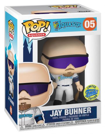 Figurine Funko Pop MLB : Ligue Majeure de Baseball #05 Jay Buhner - Aquasox