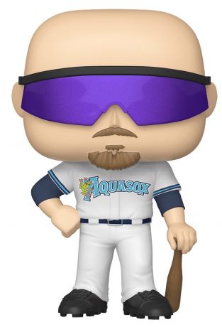 Figurine Funko Pop MLB : Ligue Majeure de Baseball #05 Jay Buhner - Aquasox