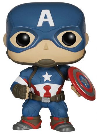 Figurine Funko Pop Avengers : L'Ère d'Ultron [Marvel] #67 Captain America