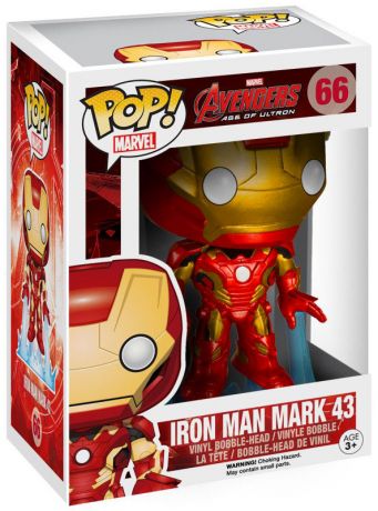Figurine Funko Pop Avengers : L'Ère d'Ultron [Marvel] #66 Iron Man