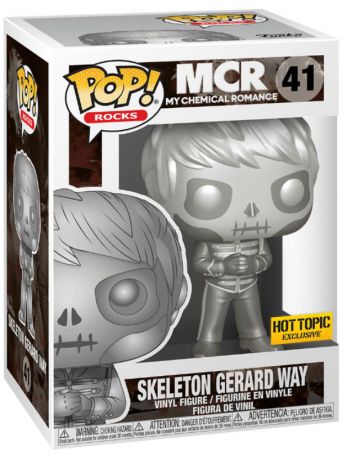 Figurine Funko Pop My Chemical Romance (MCR) #41 Squelette Gerard Way 