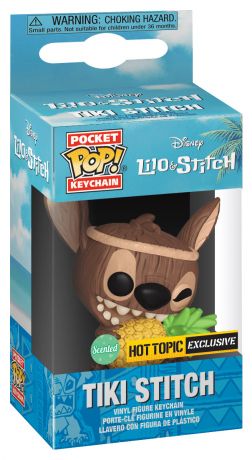 Figurine Funko Pop Lilo et Stitch [Disney] Tiki Stitch - Porte clés