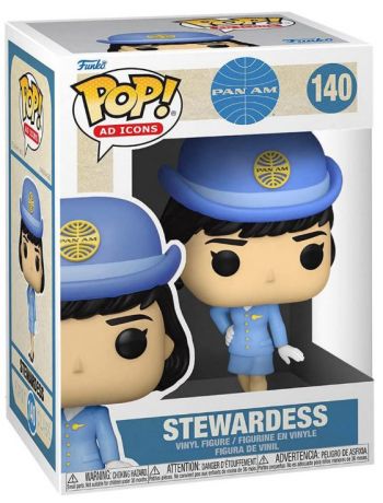 Figurine Funko Pop Icônes de Pub #140 Hôtesse de l'air - Pan Am