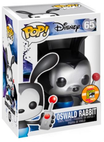 Figurine Funko Pop Mickey Mouse [Disney] #65 Oswald le lapin chanceux - Métallique