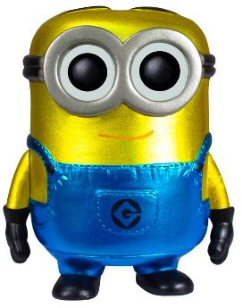 Figurine Funko Pop Moi, Moche et Méchant #36 Dave - Métallique