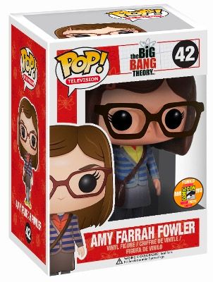Figurine Funko Pop The Big Bang Theory #42 Amy Farrah Fowler - chaussures marron