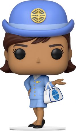 Figurine Funko Pop Icônes de Pub #143 Hôtesse de l'air avec sac blanc - Pan Am