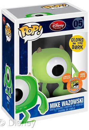 Figurine Funko Pop Disney #05 Mike Wazowski - Glow in the Dark