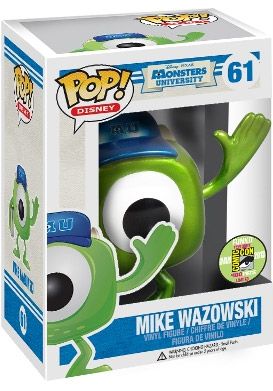 Figurine Funko Pop Monstres et Compagnie [Disney] #61 Bob Razowski - Métallique 